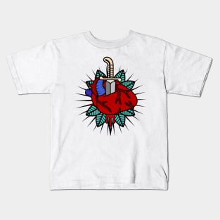 Heart Tattoo Kids T-Shirt